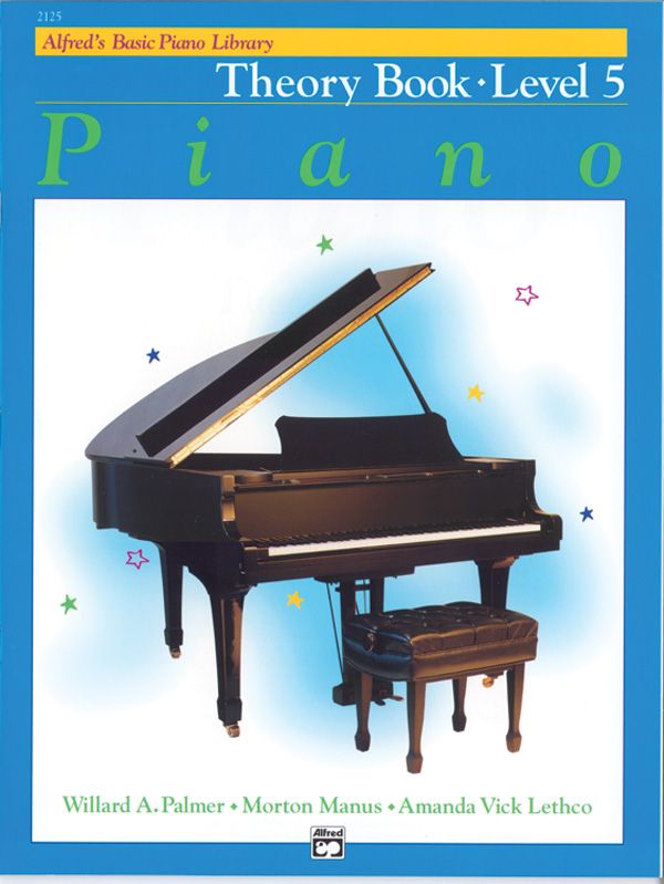 Alfred's Basic Piano Library: Theory Book 5 Book