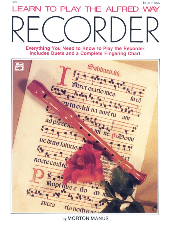 Learn To Play Recorder Book