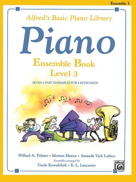 Alfred's Basic Piano Library: Ensemble Book 3 Book