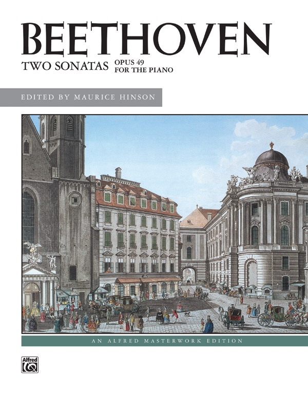 Beethoven: 2 Sonatas, Opus 49 Book