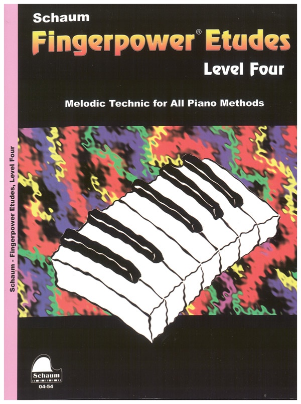 Fingerpower® Etudes, Level 4 Melodic Technic For All Piano Methods Book