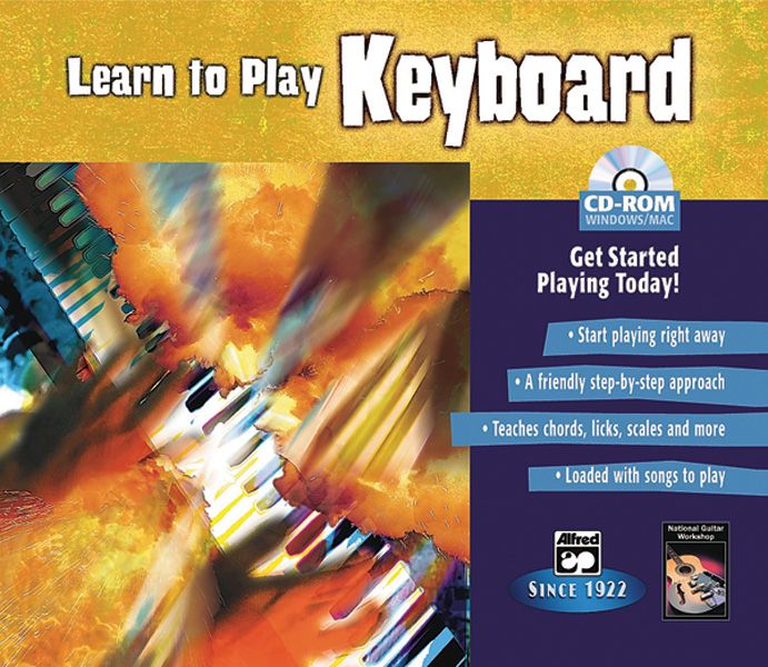 Learn To Play Keyboard Cd-Rom Jewel Case