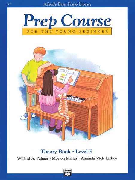 Alfred's Basic Piano Prep Course: Theory Book E For The Young Beginner Book