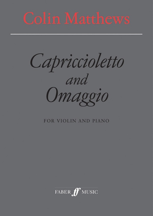 Capriccioletto And Omaggio Score & Part for Violin