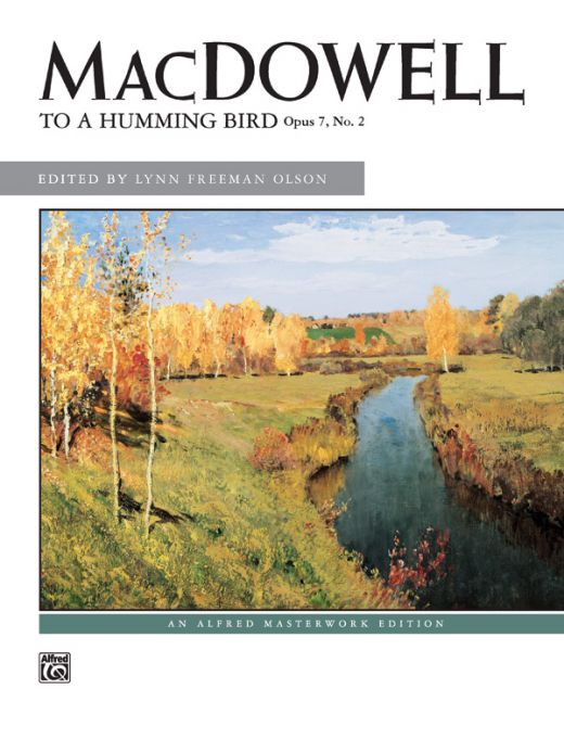 MacDowell: To a Hummingbird, Opus 7, No. 2 Sheet Music