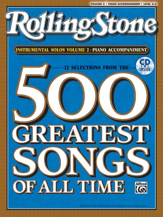 Rolling Stone Magazine's 500 Greatest Songs Of All Time: Instrumental Solos, Volume 2 Book & CD