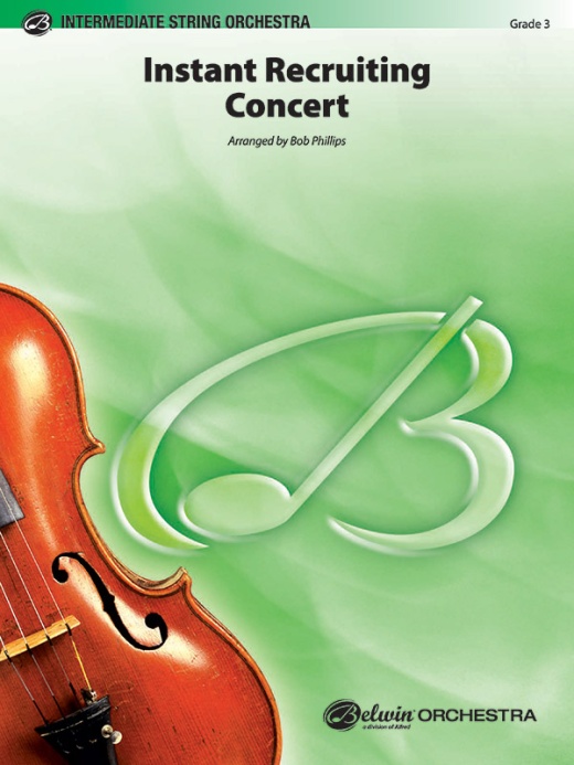 Instant Recruiting Concert Conductor Score & Parts