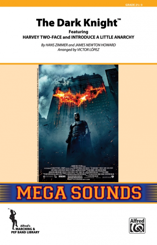 The Dark Knight Featuring: Harvey Two-Face / Introduce A Little Anarchy Conductor Score & Parts
