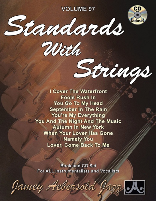 Jamey Aebersold Jazz, Volume 97: Standards With Strings Book & CD