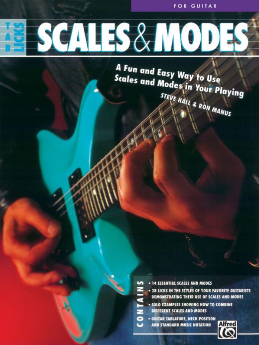 Tab Licks: Scales & Modes For Guitar Book