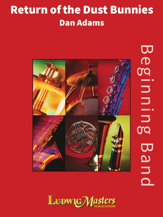 Return Of The Dust Bunnies For Band Conductor Score & Parts
