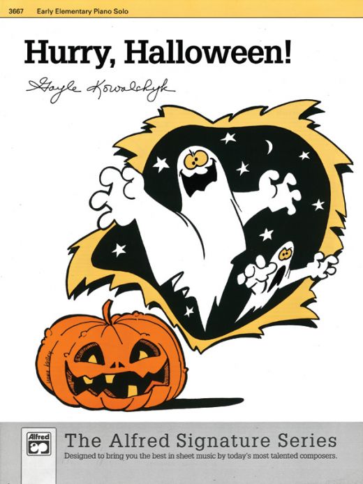 Hurry, Halloween! Sheet Music for Piano - Alfred Signature Series