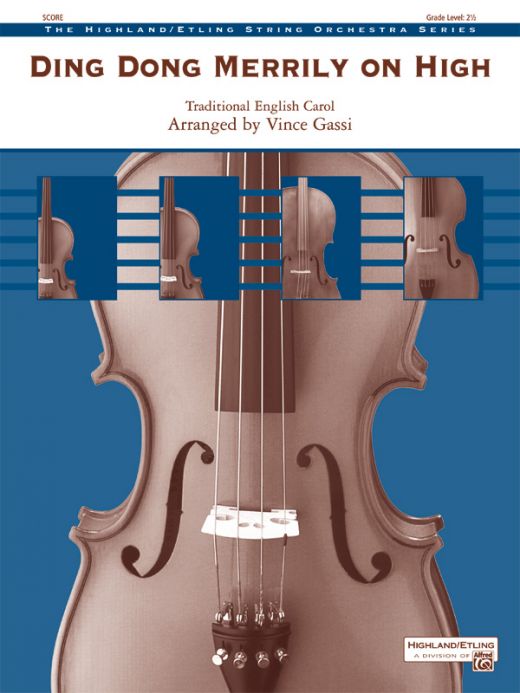 Ding Dong Merrily On High Conductor Score & Parts