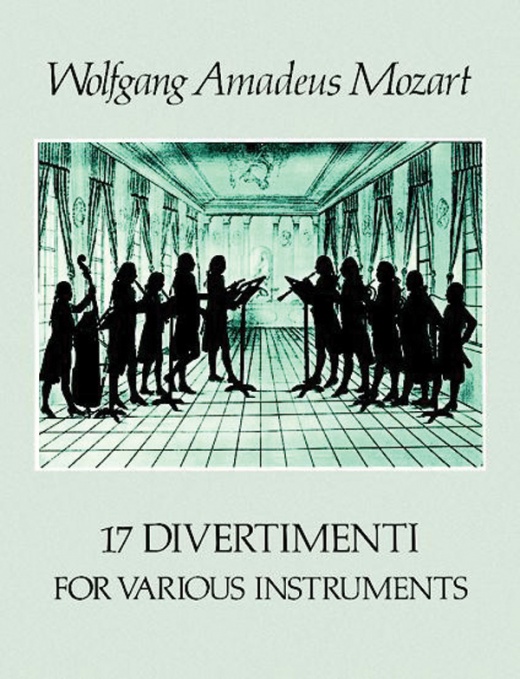 Mozart's 17 Divertimenti For Various Instruments Book
