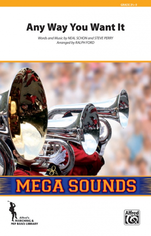 Any Way You Want It Conductor Score & Parts