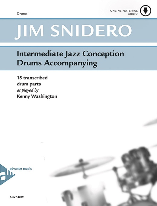 Intermediate Jazz Conception Drums Accompanying Book & Online Audio