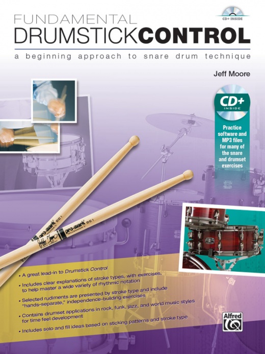 Fundamental Drumstick Control Book & CD - A Beginning Approach to Snare Drum Technique