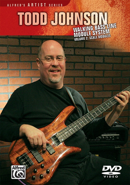 Todd Johnson Walking Bass Line Module System, Volume 2: Scale Modules Book