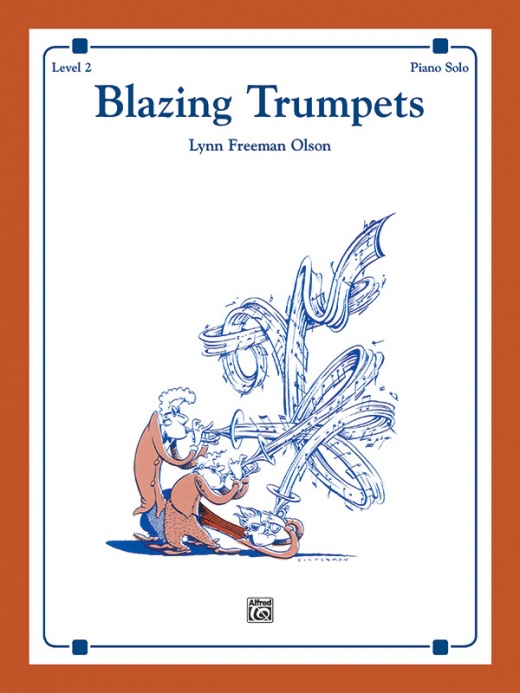 Blazing Trumpets Sheet - Alfred's Basic Piano Library, Level 2