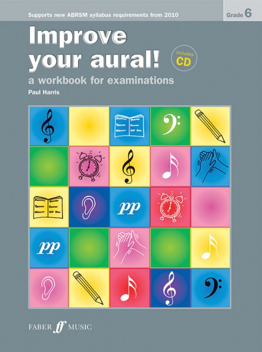 Improve Your Aural! Grade 6 A Workbook For Examinations (New Edition) Book & CD