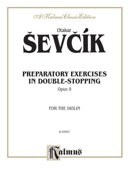 Prepertory Exercises In Double Stopping, Opus 9 Book