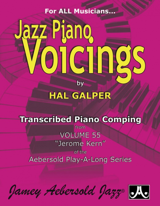Jazz Piano Voicings Transcribed Piano Comping From Volume 55 Jerome Kern Of The Aebersold Play-A-Long Series Book
