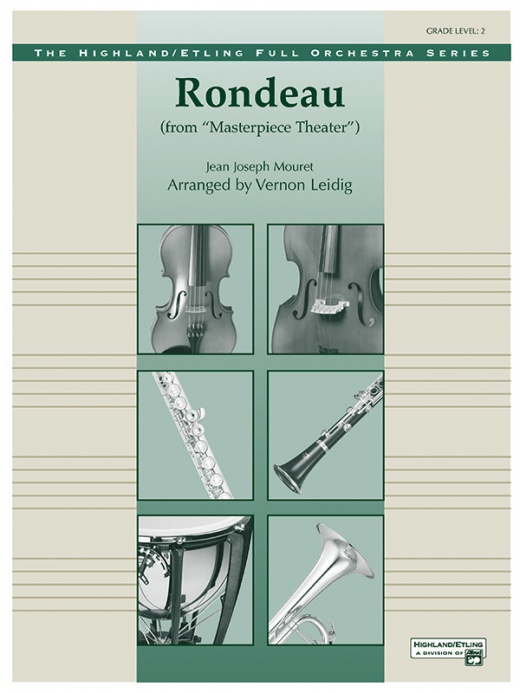 Rondeau (Theme From Masterpiece Theatre) Conductor Score & Parts