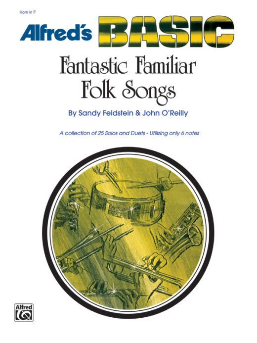 Fantastic Familiar Folk Songs Book for Horn in F