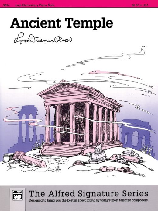 Ancient Temple Sheet Music - Piano Music by Lynn Freeman Olson