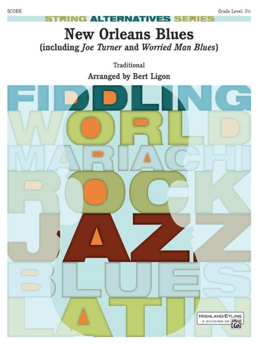 New Orleans Blues Including Joe Turner And Worried Man Blues Conductor Score & Parts
