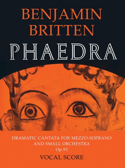 Phaedra Score: Dramatic Cantata for Mezzo-Soprano and Small Orchestra