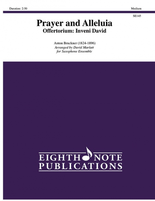 Prayer And Alleluia Offertorium: Inveni David Score & Parts