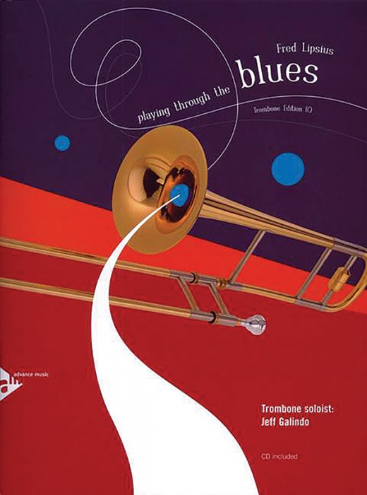 Playing Through The Blues: Trombone Edition Book & CD