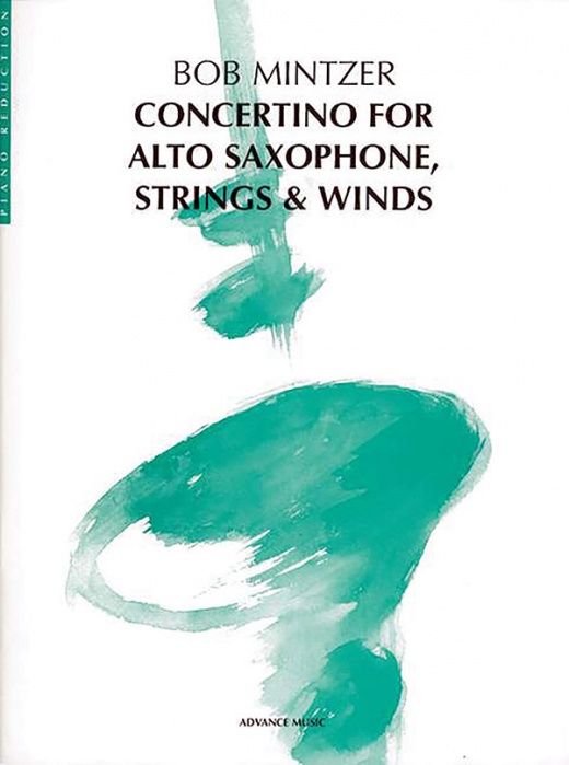 Concertino for Alto Saxophone, Strings & Winds Piano Reduction & Solo Part