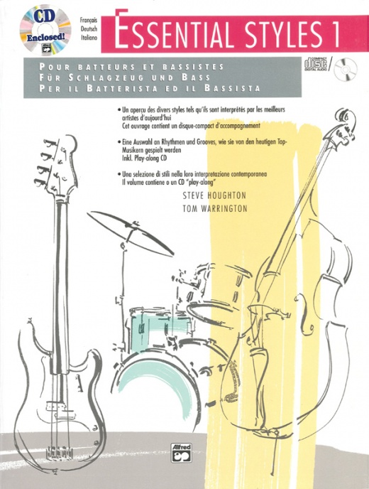 Essential Styles for the Drummer and Bassist Book 1