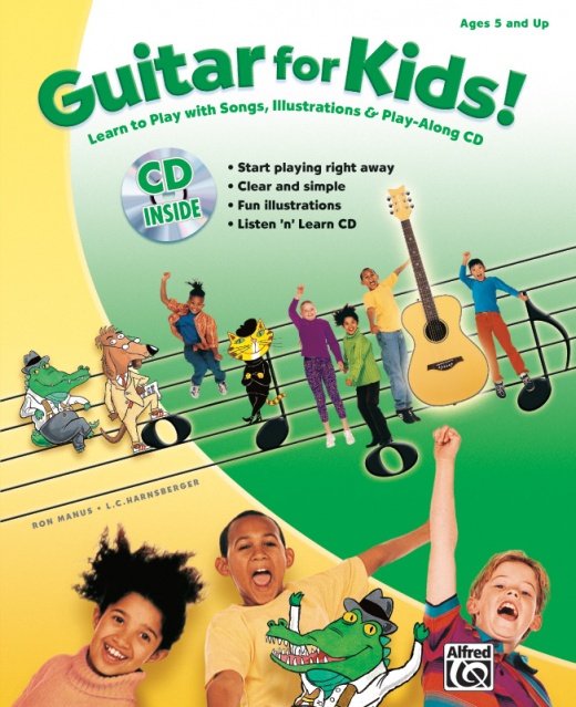Guitar for Kids! Learn to Play with Songs, Illustrations & Play-Along CD Book