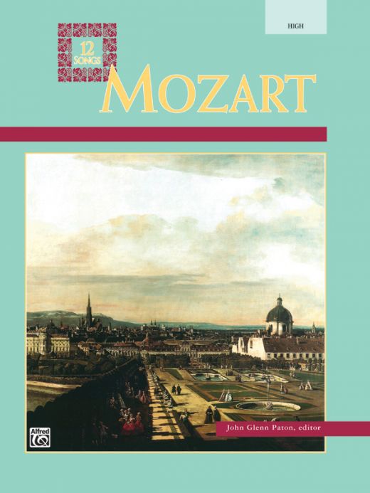 Mozart - 12 Songs Book