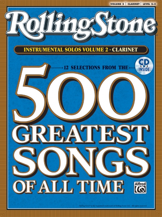 Rolling Stone Magazine's 500 Greatest Songs of All Time: Instrumental Solos, Volume 2 Book & CD