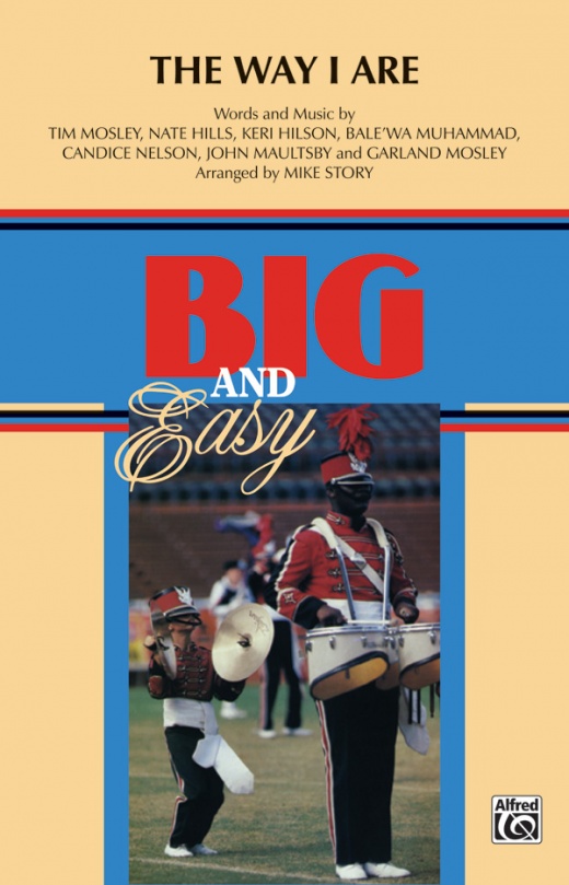 The Way I Are Conductor Score & Parts | Big and Easy Marching Band Arrangement