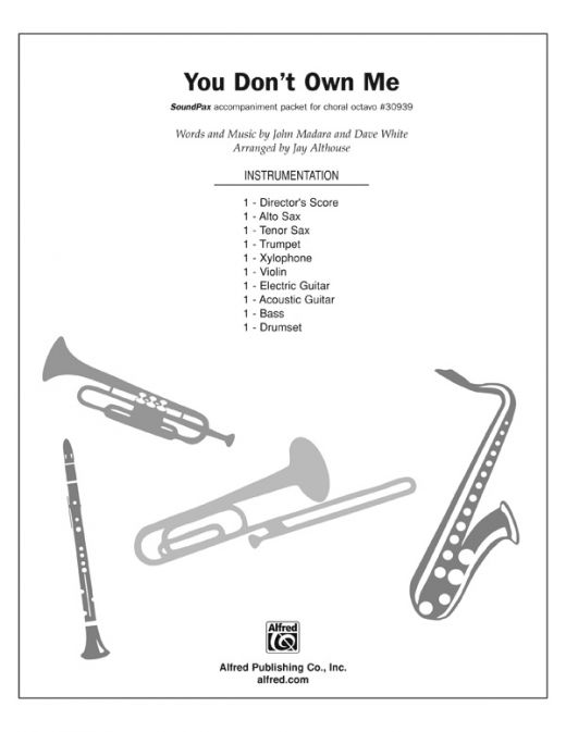 You Don't Own Me Instrumental Parts