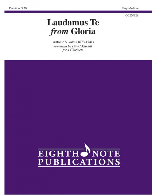 Laudamus Te From Gloria Score & Parts