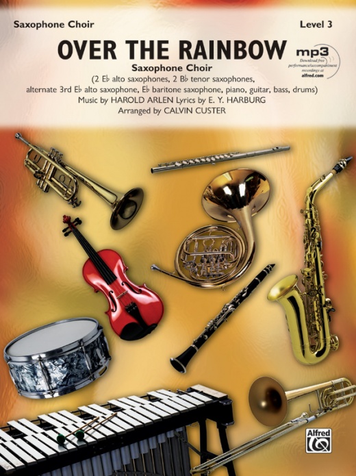 Over The Rainbow Sheet Music for Saxophone Ensemble