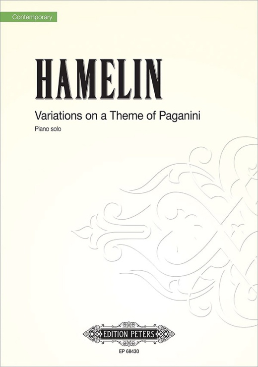 Variations On A Theme Of Paganini For Piano Sheet