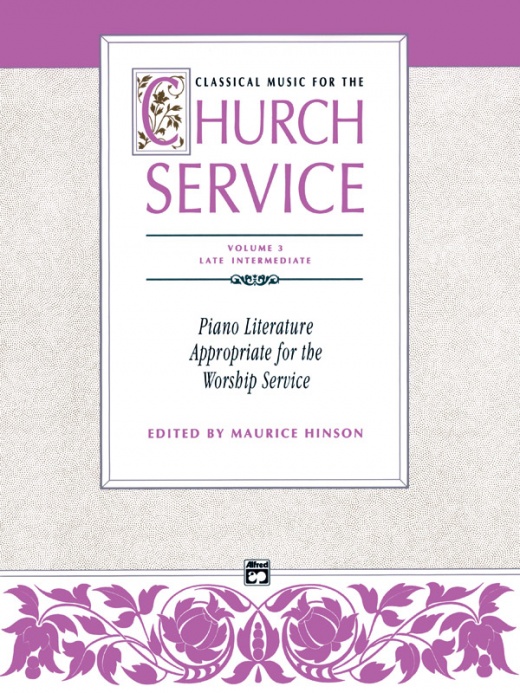 Classical Music for the Church Service, Volume 3 Book - Piano Music for Worship