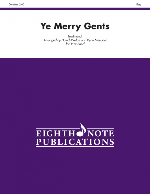Ye Merry Gents Conductor Score & Parts