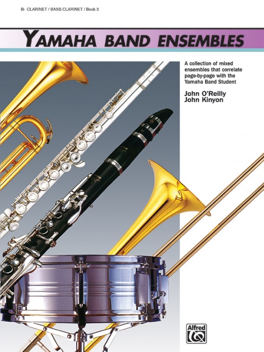 Yamaha Band Ensembles Book 3 - Mixed Clarinet and Bass Clarinet Ensembles