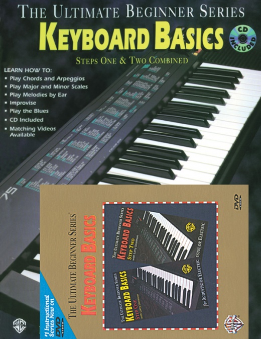 Ultimate Beginner Series Mega Pak: Keyboard Basics Book, CD & DVD