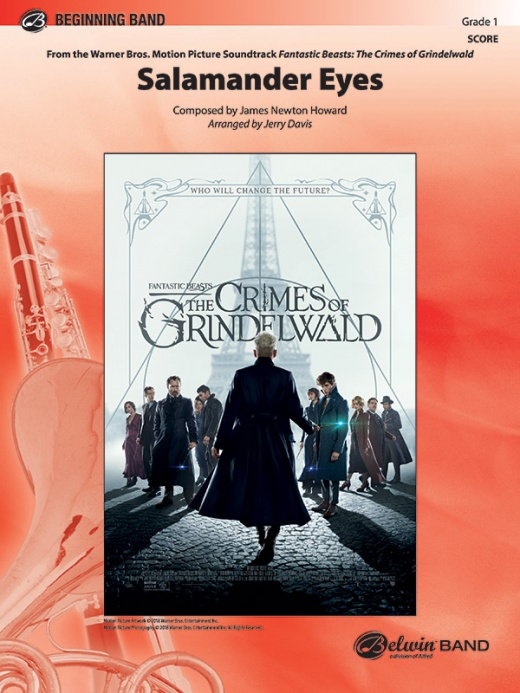Salamander Eyes Conductor Score from Fantastic Beasts: The Crimes of Grindelwald
