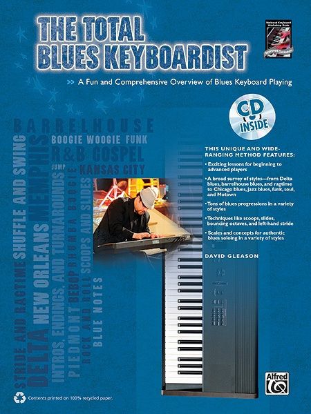 The Total Blues Keyboardist Book & CD