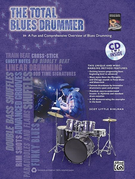 The Total Blues Drummer Book & CD